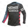 FASTHOUSE Outdoor Sports Cross-Country Motorcycle Cycling Suits Quick-Dry Mountain Long-Sleeves Quick-Surrender