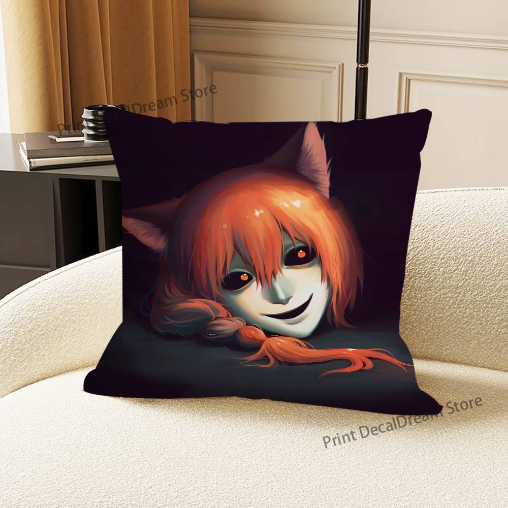 H-HomicipherS Mr Cushion For Bedroom Car Coffee Shop Room and Living Room Sofa Decorative Pillow Cover Case