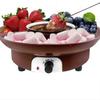 Chocolate Fondue Elegant Set Home And Electric Fondue House Set Melting Experience Or Parties Electric Set Minutes Kit