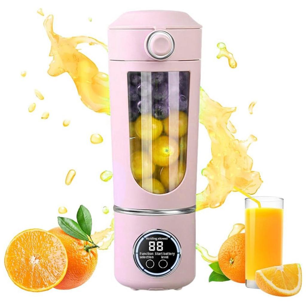 2025+ 700ml Portable Blender Powerful Cordless Mini Smoothie Blender with 12 Blade for Protein Shakes Fruit