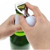 1pcs Golf Ball Shape Bottle Opener Bar Home Stainless Steel Beer Beverage Opener Golf-Themed Bottle Opener