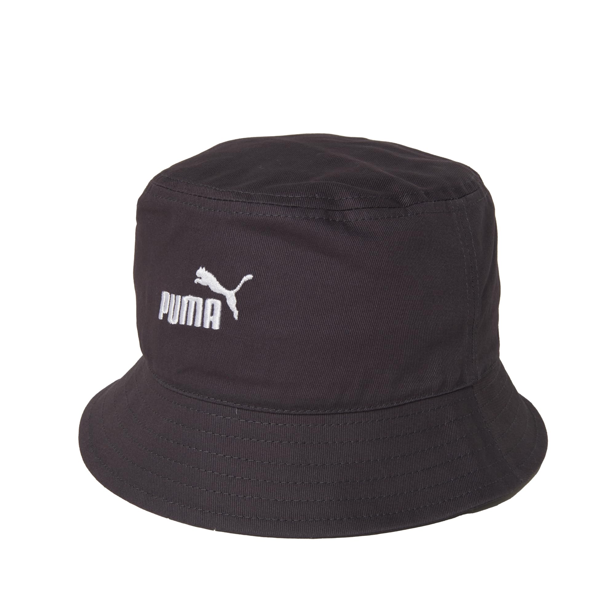 

PUMA ESS 1 Logo Bucket 2024 Galactec Gray Size No. Hat, Sunshade, 025365, Fall/Winter Colorway, (04), L/XL