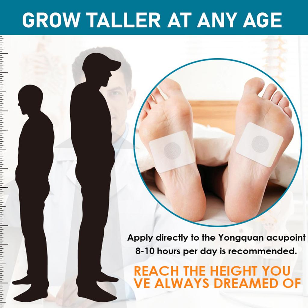 Plastry zdrowotne na wzrost wysokości 6 plastrów / worek