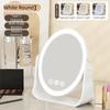 3 Color 5x Magnifying Mirror with Led Smart  Cosmetic Mirrors LED Makeup Mirror  Travel