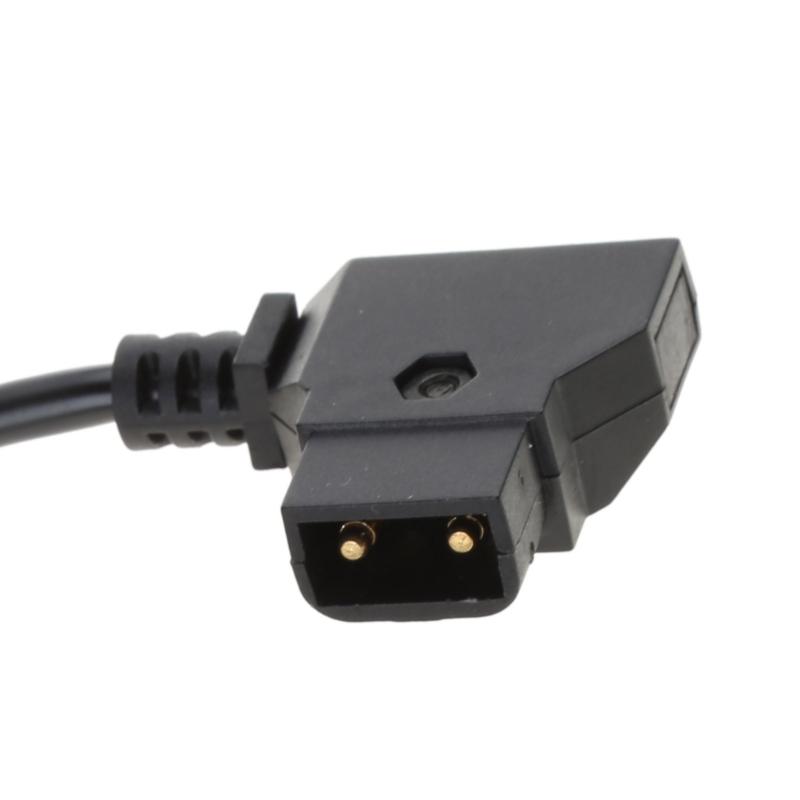 Durable Power Supply Solution D Tap to 0B 2 Pin Male Power Cable for Teradek Bolt Bond, Transvideo SmallHD 703Monitor