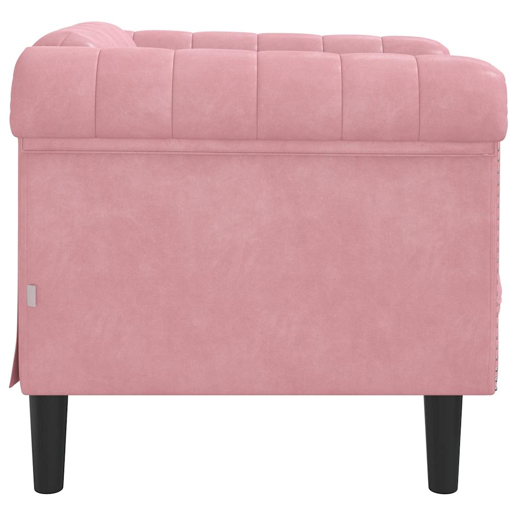 Armchair Rose Velvet