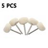 Brand New High Quality Grinding Head Wool Polishing Brush Replacement Shank 2.35mm 5PCS For Removing Rust Jewelry