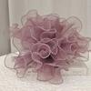 Valentine's Day 3D Ruffled Mesh Lace Flower Bouquet Wrap