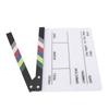 Movie Clapboard Acrylic Letters Display Scene Clapper Clap Board for Advertising Music Videos Docume