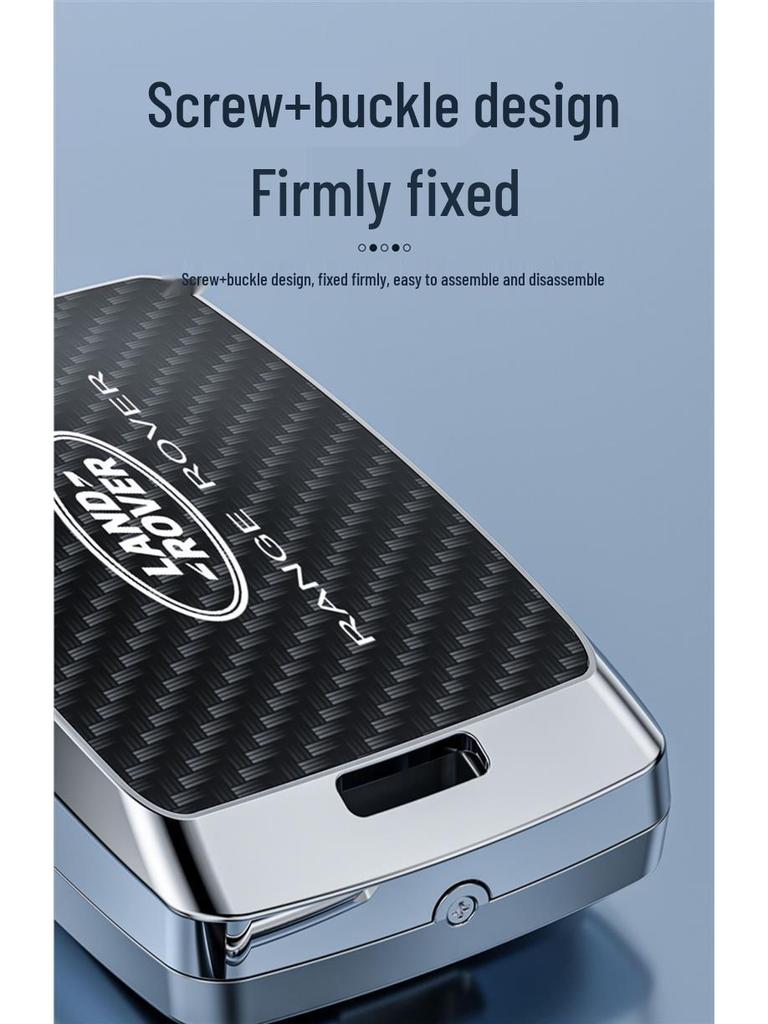 Land Rover Key Case for Aurora, Velar, Discovery 5, Sport 4, Defender, Range Rover