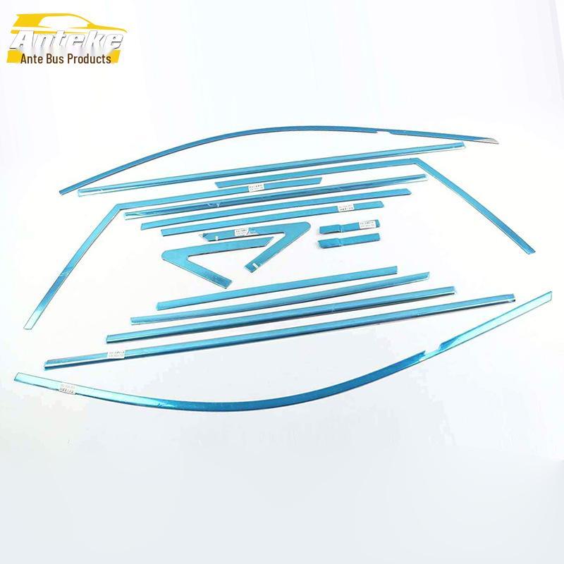 Dongfeng Fengxing Jingyi X3 Window Decorative Stickers: Stainless Steel Anti-Scratch Glass Trim Accessories