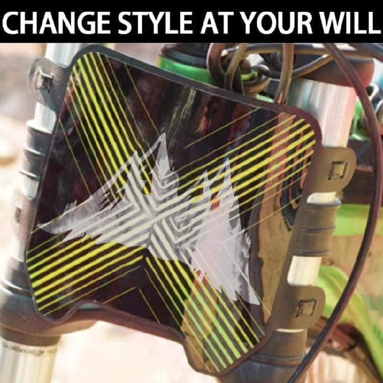 Number Plate ABS License Plate set Bike Modification for Electric Bikes Featuring Easy Installation Robusts for Sur-Ron