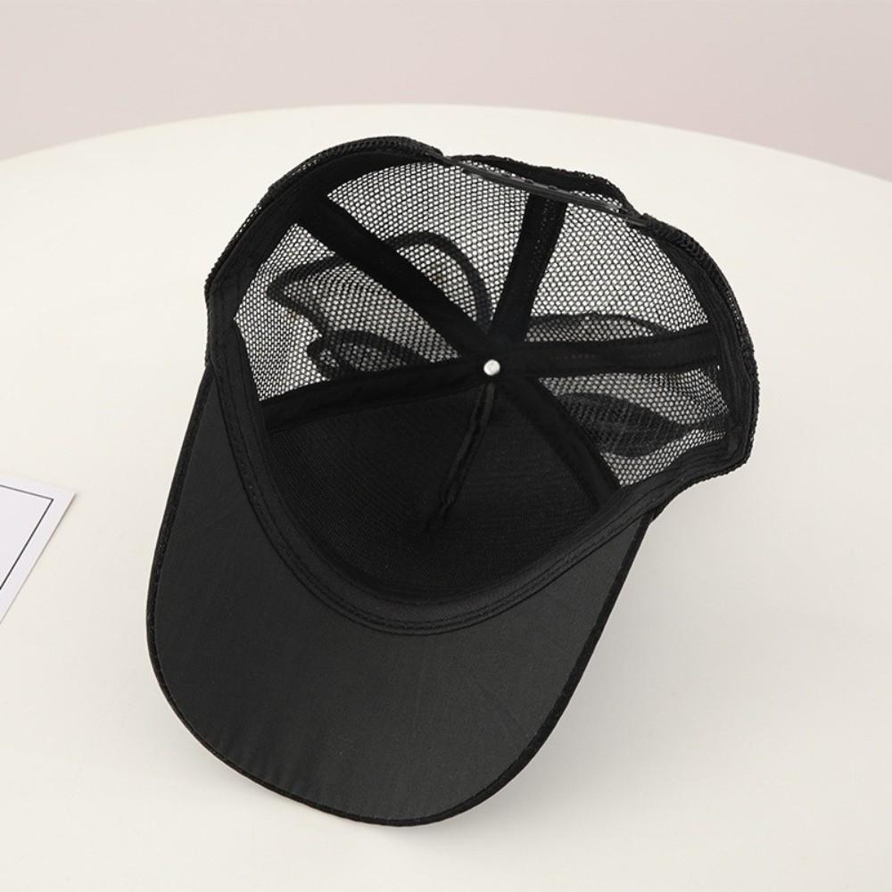 Mesh Breathable Kids Sun Hat Big Bowknot Children Peaked Caps Cute Girls Baseball Cap