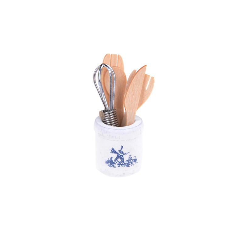 1/12 Dollhouse Miniature Kitchenware Set Home Decoration Gifts 1Set