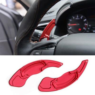 Extensions de manettes de vitesse DSG en aluminium rouge, 2 pièces, pour Honda Accord 13-18, décor de garniture