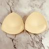 Bra Pad Insert Sewn Push Up Bra Cup Inserts Removable Triangle Breast Enhancer for Swinsuit Sports Bra Bikini