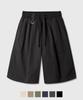 JEMUT Cation D-Ring Bermuda Pants Black Kjsp2701