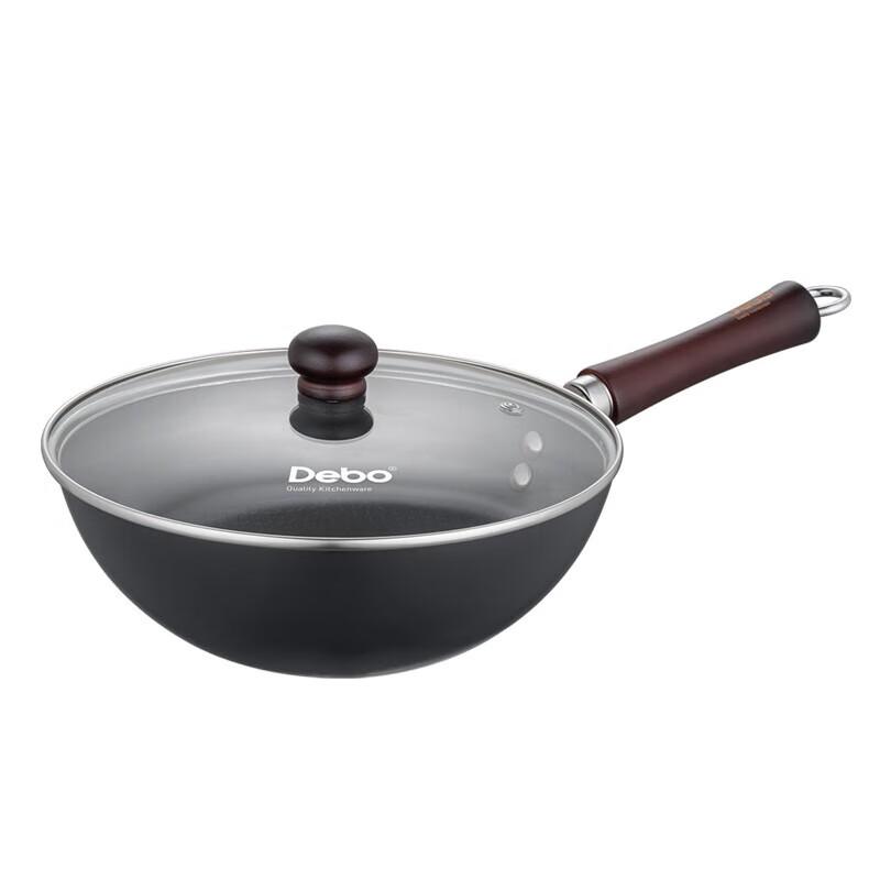 Debo 24cm Mini Stainless Steel Frying Wok