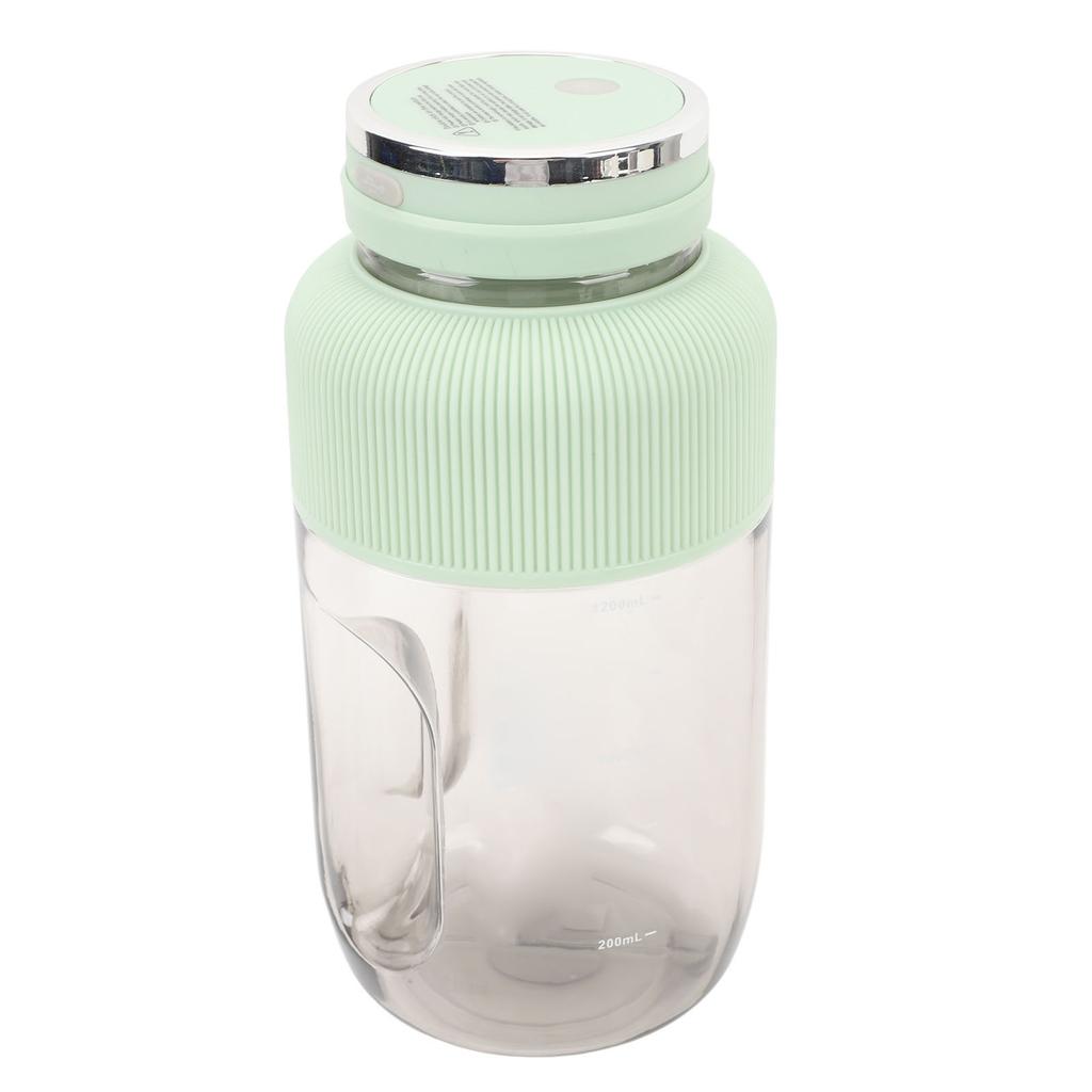 Portable Blender Cup 18000rpm Electric Cordless Juicer Cup 1200ml Outdoor Juice Squeezer For Shakes