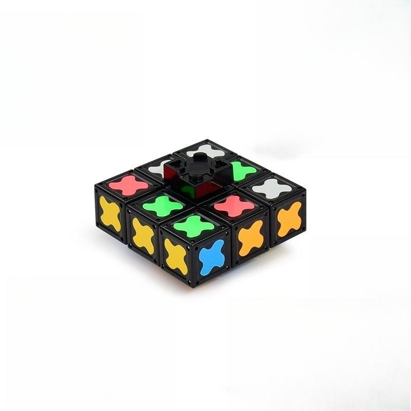 

DIY Versatile Magnetic Cube Building Blocks Luminous Fidget Spinner Roller Fingertip Spinning Top Tip EDC Anti Stress Relief Toy