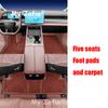 For Chery Tiggo 9 2025 2026 Car Floor Mats Dirt-resistant Foot Carpet Floor Cover Wire Custom Foot Pads Salon Carpet Accessories