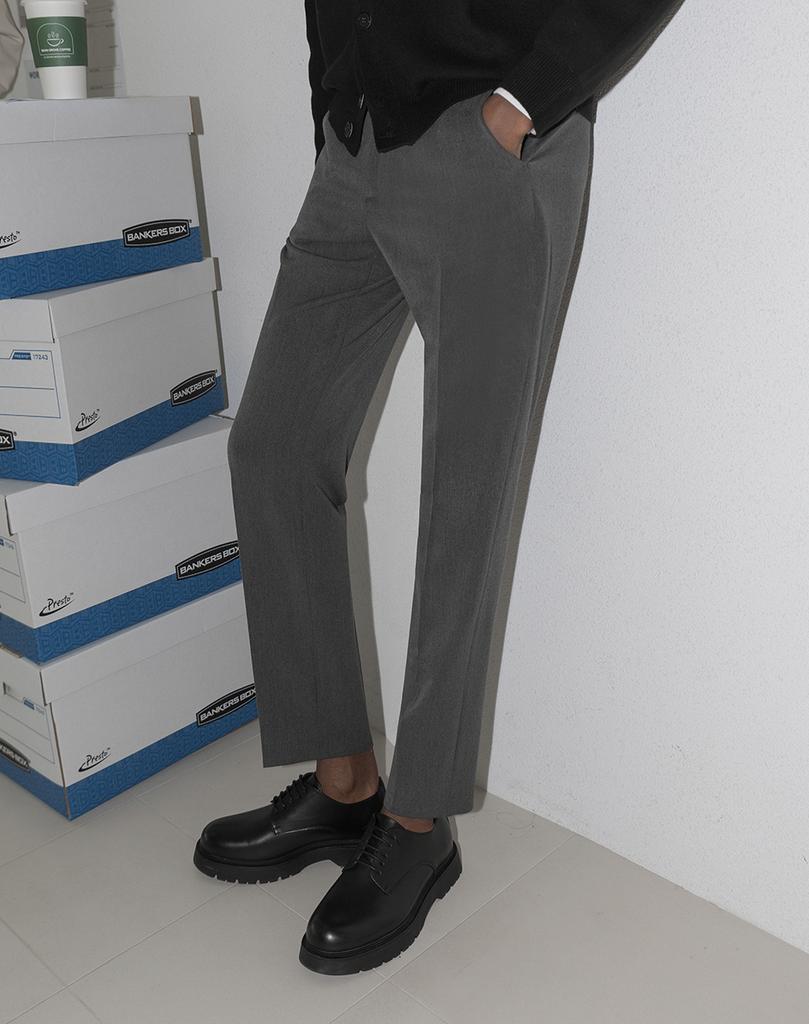 WORK ON BODY OFF Wobo Zero Slacks [Heather Gray]