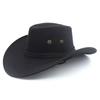 Unisex Wide Brim Western Cowboy Hat Vintage Big Edge Sun Hat Jazz Style For Music Festival Party Cosplay Outdoor Climbing
