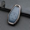 Leather Alloy Full Coverage Key Shell for Leapmotor T03/C11/C01/S01