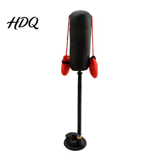 Automatic Cat Teaser for Boredom Punching Bag Toy Interactive Punch Toy with Dangling Boxing Gloves Suction Stable Base Toys Cats Cup Base