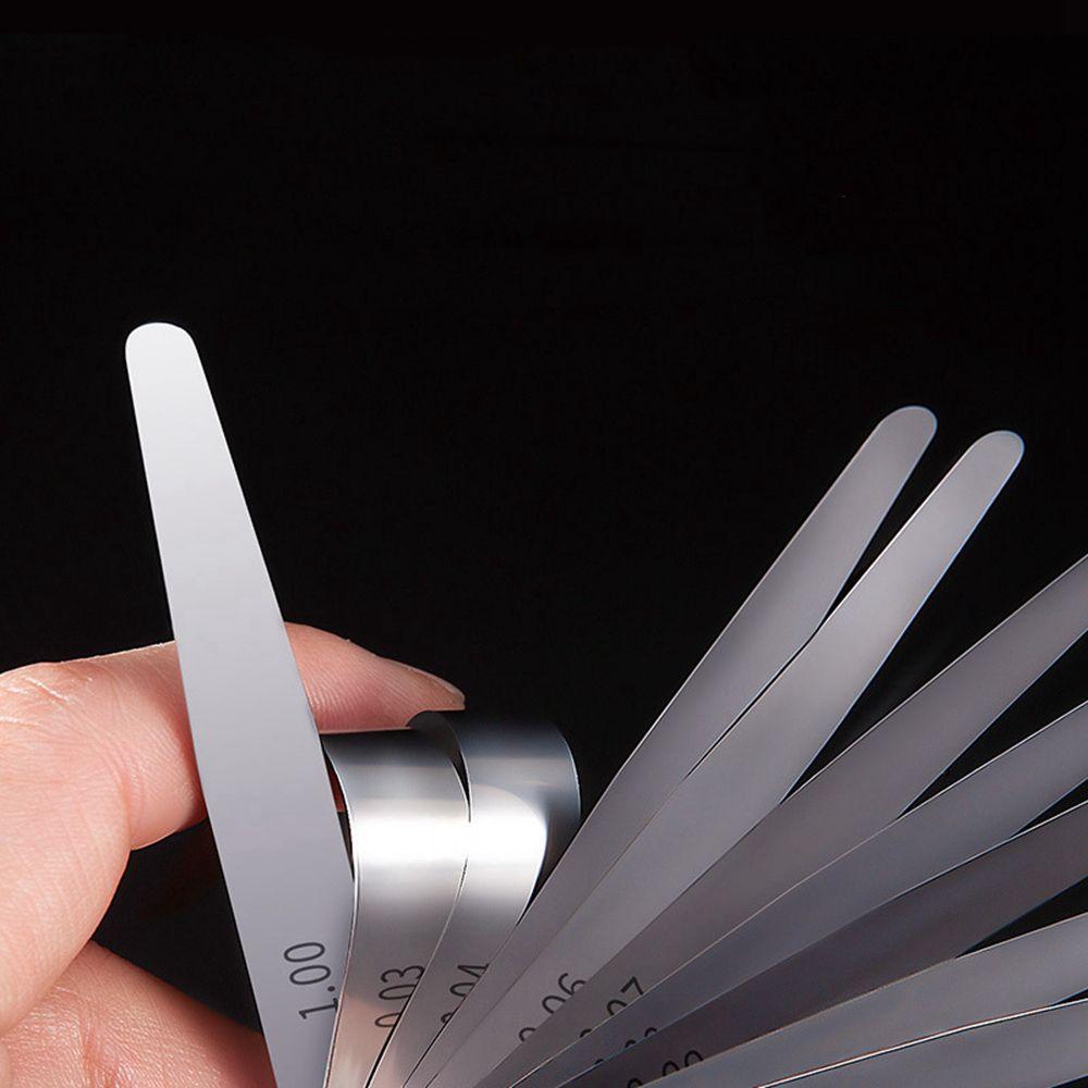 Measurement Foldable Metric Filler Thickness Gage Feeler Gauges Layout Tool Measurements Tool