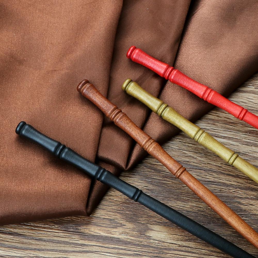 Damen Bambusförmige Hölzerne Haarnadeln Chinesischer Antiker Stil Haarstäbe Retro Schlichte Mädchen Hanfu Kopfschmuck Haaraccessoires Schmuck