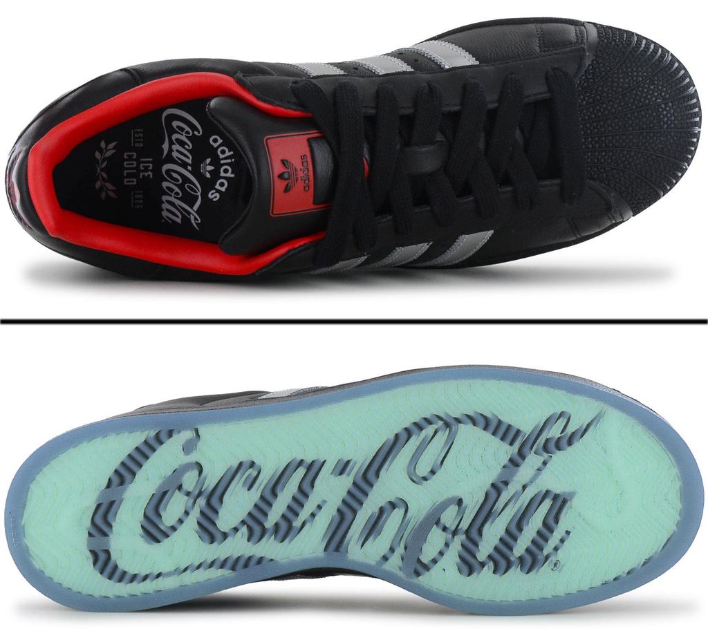 adidas x Coca Cola - Superstar 2 II - Sneakers Schuhe Schwarz KH6891 ORIGINAL
