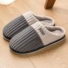 Cotton Slippers Men's Autumn and Winter New Couple Indoor Home Non-slip Warm Plush Slippers Women's Winter