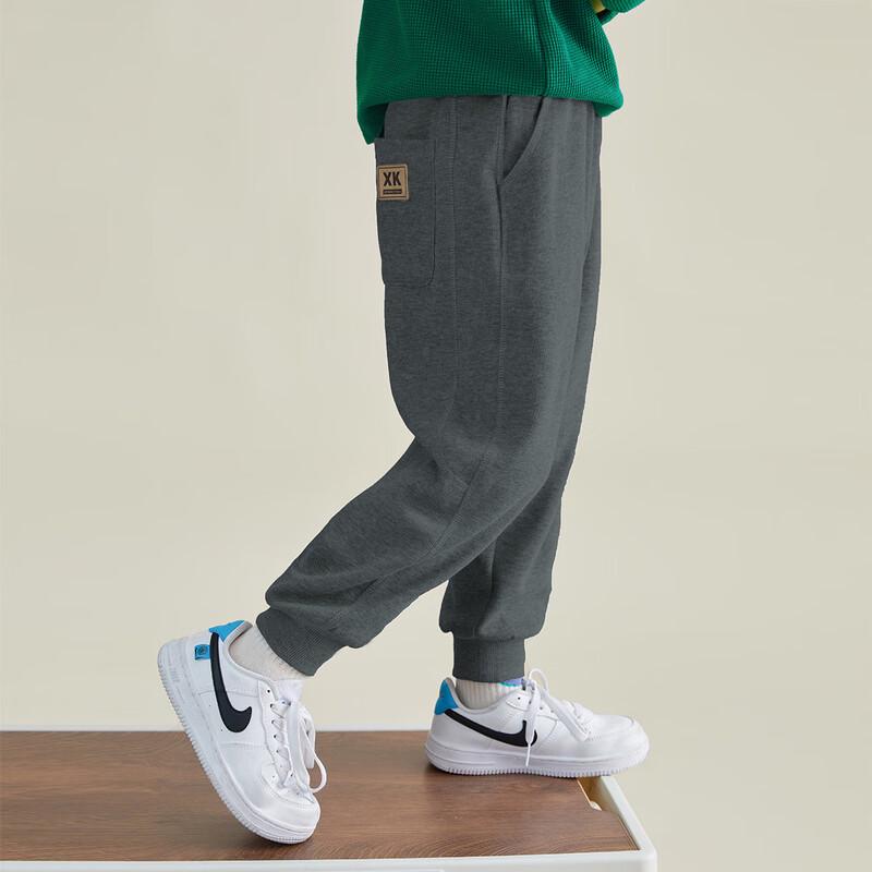 Удобные спортивные и повседневные штаны-джоггеры для мальчиков Duoduojia 140