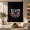 Arazzo Decorativo, Arte da Parete Stampata Harley-Davidson, Appeso a Parete Leggero per Sfondo Camera da Letto
