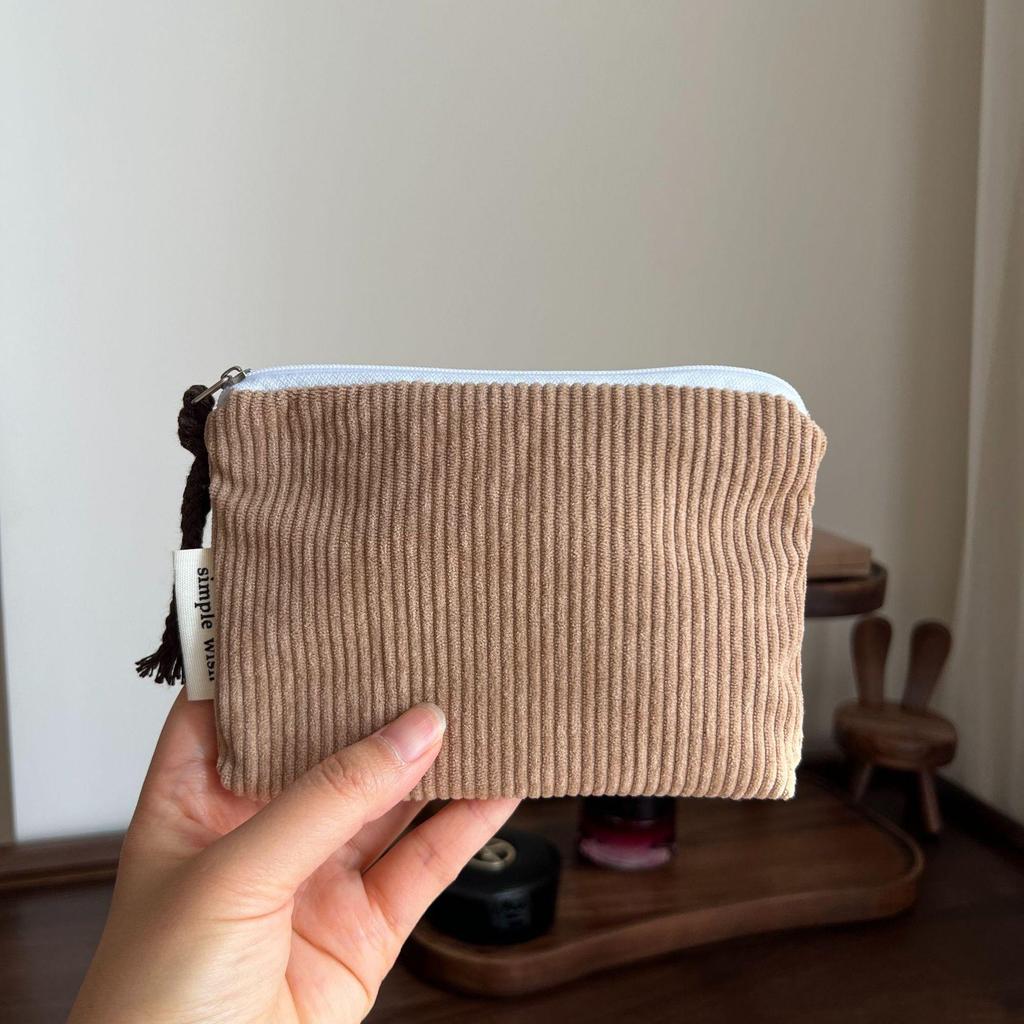Mini Cotton Floral Organizer Bags for Women Bag Small Fabric Cosmetic Make Up Bag Little Purse Coin Pouch Children Cosmetic Case