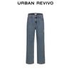UR Men's Retro Ripped Wide-Leg Jeans