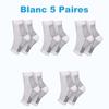 1/3/5 Pairs Men Women Ankle Support Sports Running Compression Ankle Pretect Outdoor Breatheable Sleeve Socks Brace