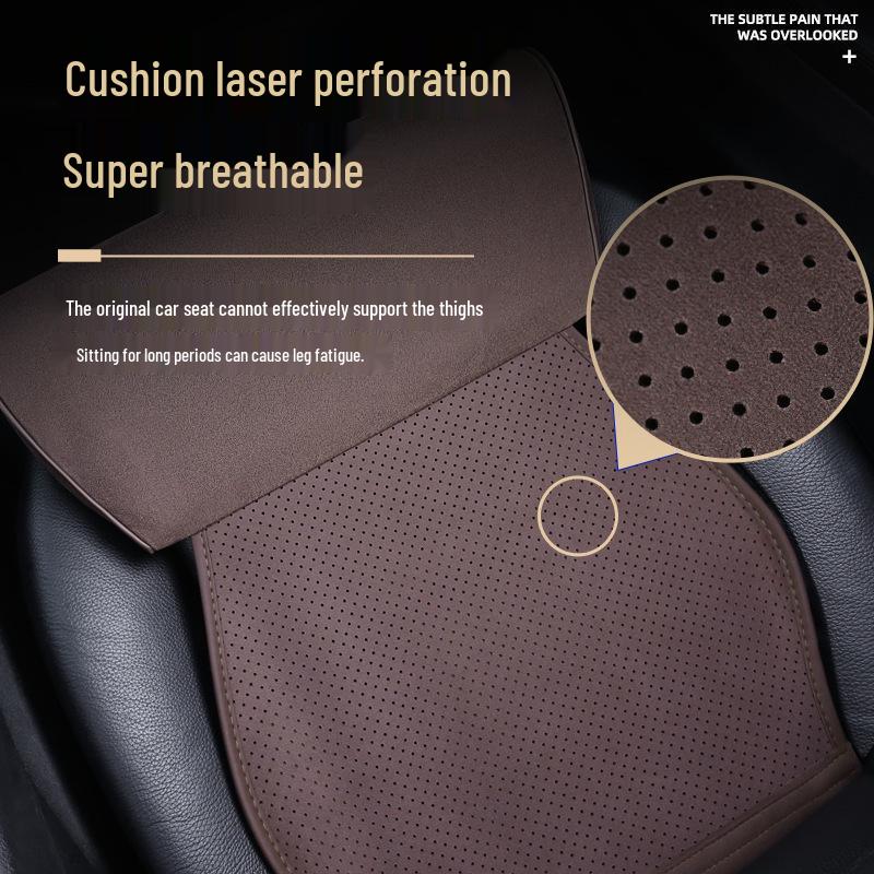 Car Seat Memory Foam Massage Leg Rest and Support Pad for Drivers and Passengers