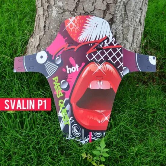 

Крылья для велосипеда MTB, горная дорога, передняя и задняя вилка для велосипеда, крыло, аксессуары для велосипеда, крыло P1 Red lips