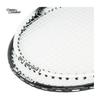 Badminton Set, 2 Rackets, 2 Shuttles, Storage Case, Lightweight, For Beginners, Practice Case Included, Black White