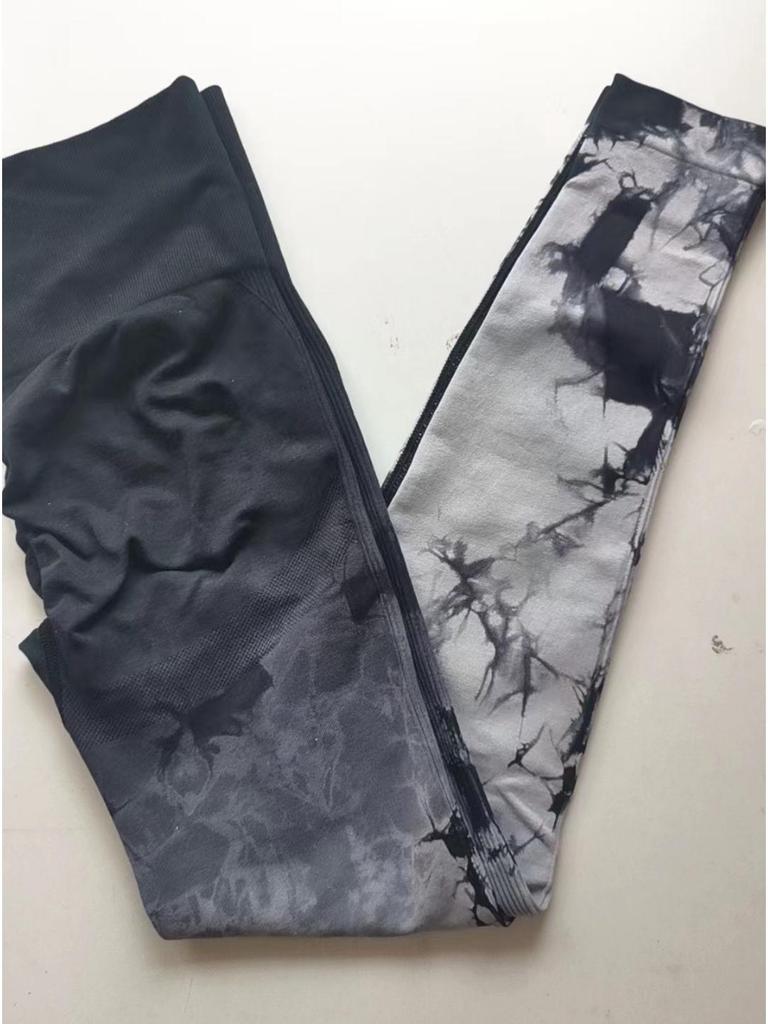 Gradient High Waist Yoga Leggings: Fat Burning, Hip Lifting, Tummy Control Fitness Pants