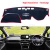 Anti-Slip Mat Dashboard Cover Pad Sunshade Dashmat Protect Carpet Anti-UV Dash Car Accessories for Hyundai Santa Fe 2019 2020 TM
