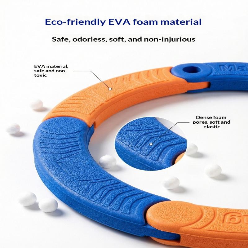 Portable Lightweight Flying Ring Wind Resistant Educational Flying Toys High Speed Folding Boomerangs Kid