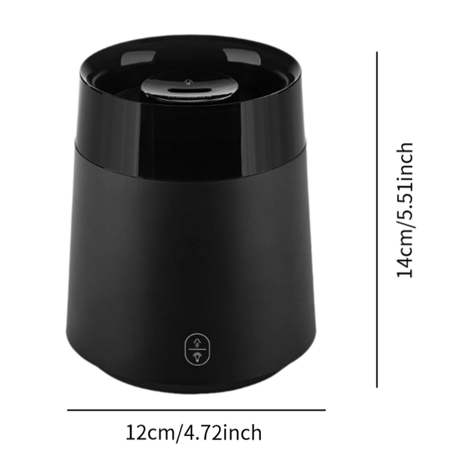 

Портативный мини-увлажнитель с диффузором эфирных масел, увлажнитель с холодным туманом, ароматерапевтический аппарат, ночник для автомобиля, дома, спальни чёрный