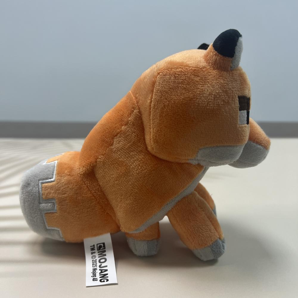Cute Fox Plush Toy Soft Stuffed Toy Baby Companion Doll Ideal Gift for Children's Christmas and Birthdays