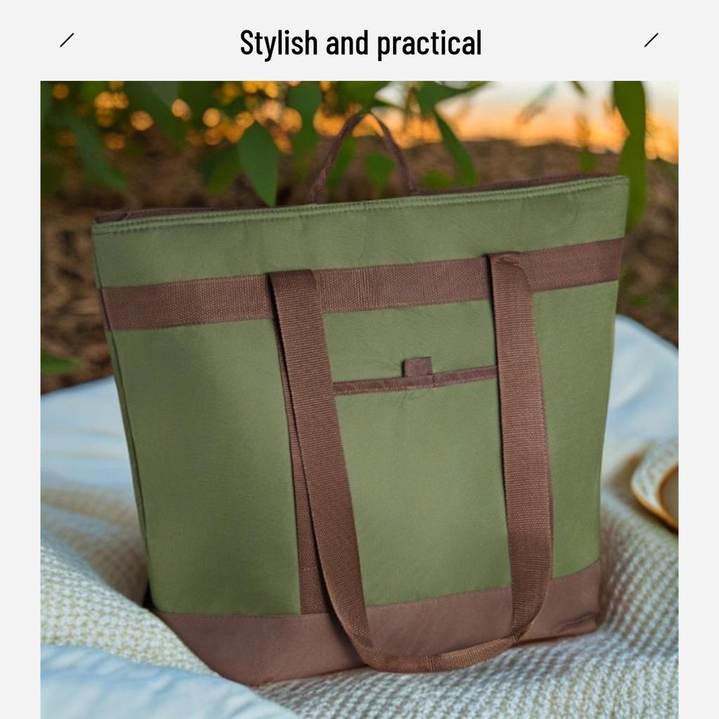 Große wasserdichte isolierte Outdoor-Picknick- und Campingtasche