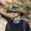 Camouflage Bucket Hat for Men Outdoor Hiking Cycling Safari Breathable Visor Cap for Men and Women Summer Sun Protection Hat