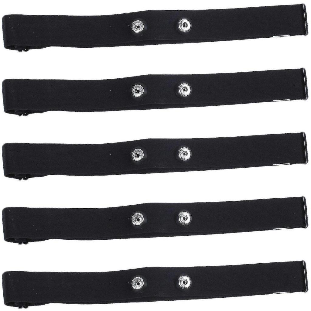 5x Sangle de Ceinture Thoracique Pour Polar Pour Moniteur de Fréquence Cardiaque Sans Fil Sportif