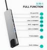 Mindpure 12-in-1 USB C Hub MST Docking Station with Dual HDMI 100W PD RJ45 SD TF Card Reader